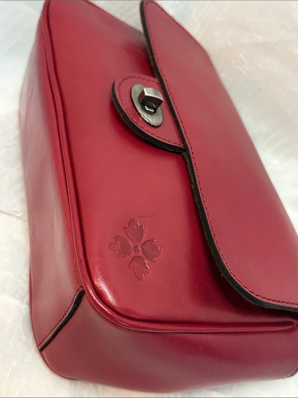 Patricia Nash Lorenza Leather Convertible Crossbody Bag